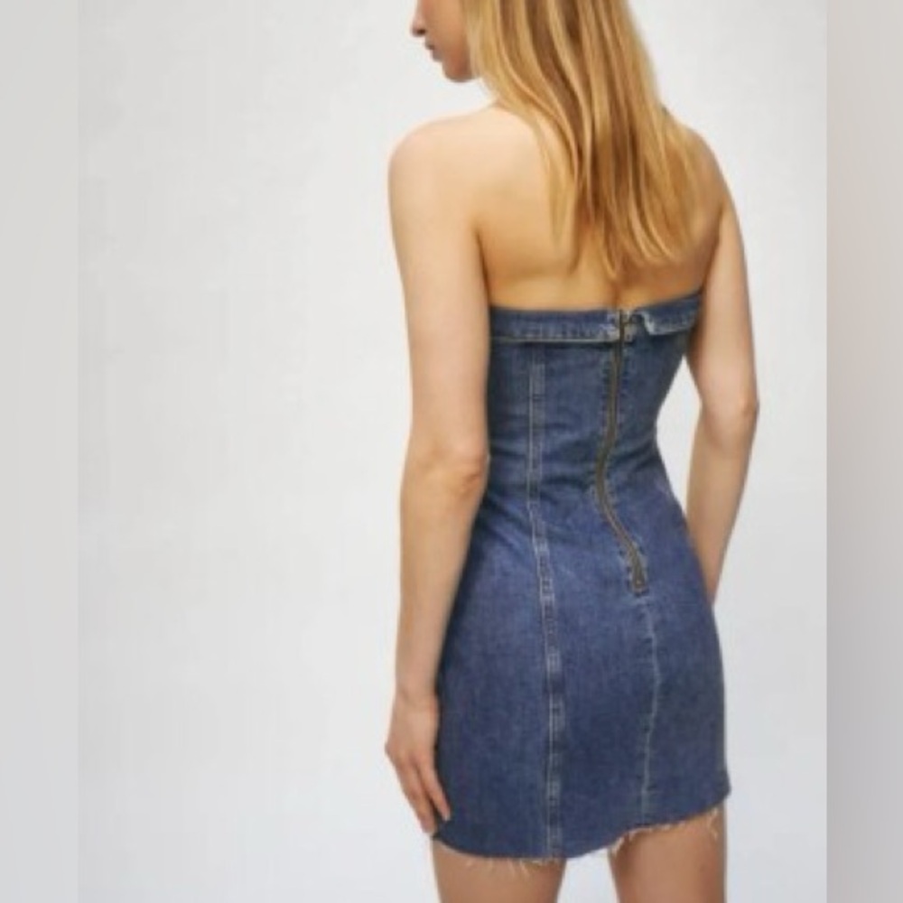 Reformation Denim Mini Dress - Picture 6 of 6